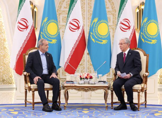 پزشکیان: نقشه راه روابط تجاری تهران و آستانه آماده اجراست