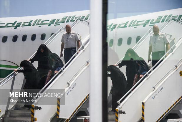 نخستین پرواز اربعین امروز از فرودگاه مهرآباد انجام شد