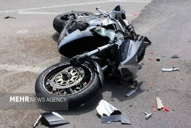 راکبان موتورسیکلت‌ بیشترین قربانیان تصادفات منجر به فوت تهران