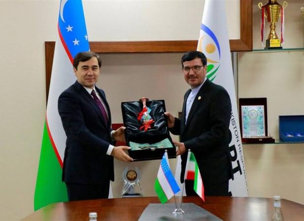 دیدار کارگری با رئیس کمیته ملی پارالمپیک ازبکستان