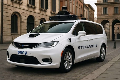 آزمایش روبوتاکسی‌های خودران استلانتیس در اروپا