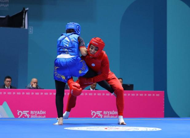 فن درخت‌کن دختر ایرانی در بازی‌های کشورهای اسلامی