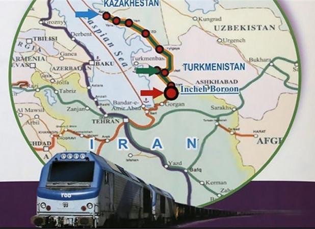 ۲ خط ریلی جدید بین ایران و ترکمنستان ساخته می‌شود