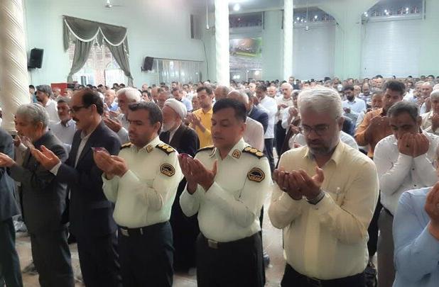 اقامه نماز عید قربان در مهدیه کاشمر