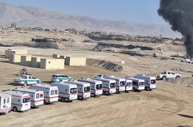 برگزاری مانور مدیریت بحران «اقتدار آفتاب» در کوکبیه شازند