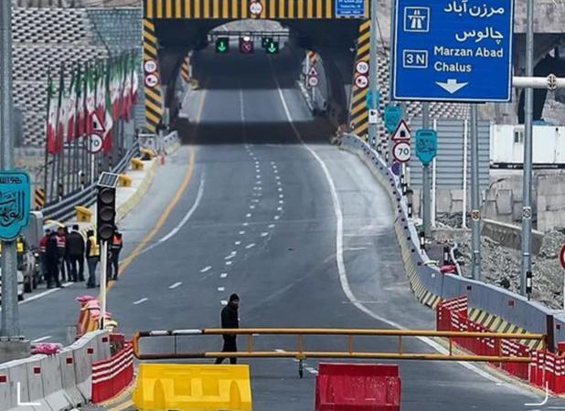 محدودیت تردد درجاده کندوان و آزادراه تهران - شمال