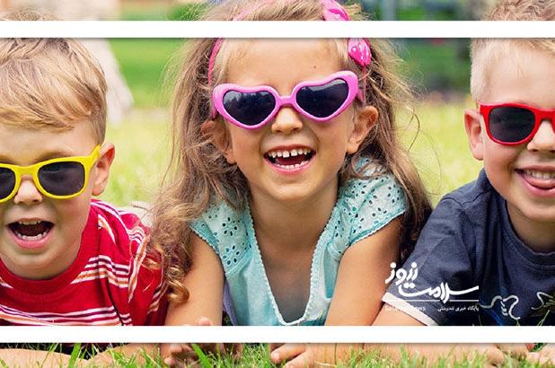 عواقب خرید عینک آفتابی ارزان برای کودک