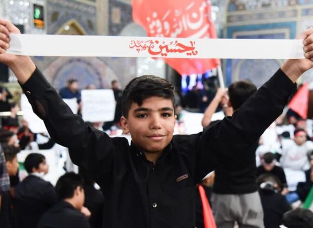 اجتماع بزرگ نوجوانان عزادار حسینی مشهد