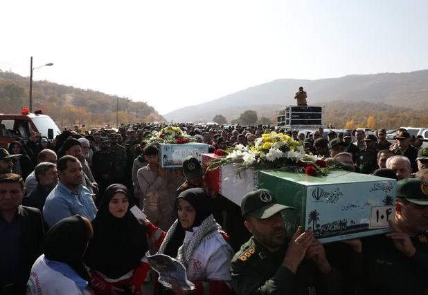 پیکر ۶ شهید گمنام دوران دفاع مقدس وارد یاسوج شد