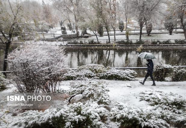 ادامه بارش برف در مشهد تا روز یکشنبه