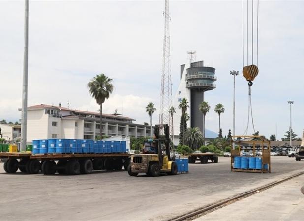 رشد عملیات بندری در مازندران