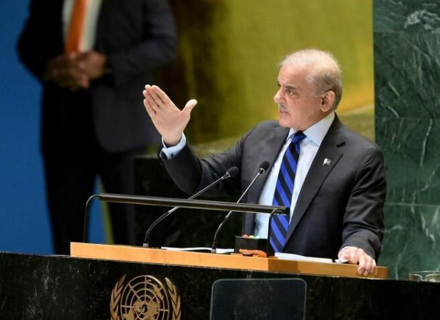 شهباز شریف در سازمان ملل : تاریخ جهانیان را به خاطر غزه نخواهد بخشید
