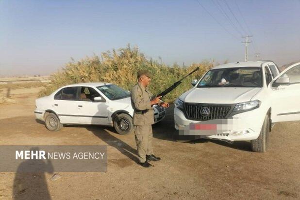 شکارچیان غیرمجاز منطقه حفاظت شده لار دستگیر شدند