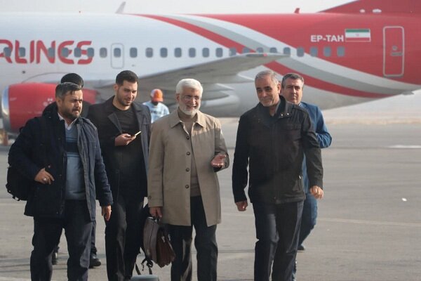 جلیلی نماینده رهبر انقلاب در شورای عالی امنیت ملی وارد ارومیه شد