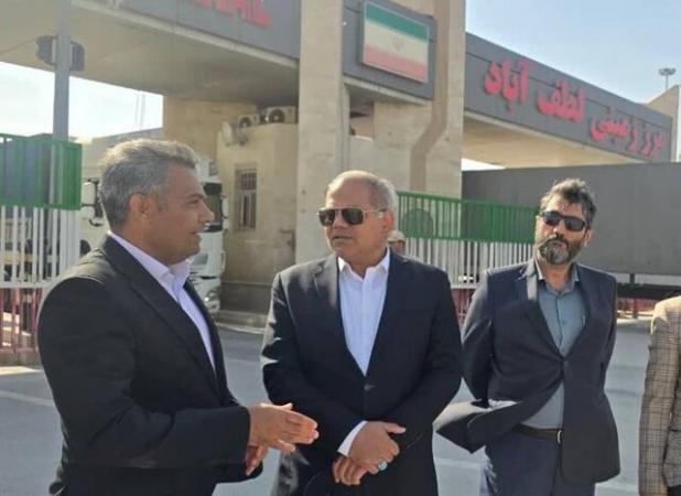 روان‌سازی تردد در گمرک و پایانه مرزی لطف‌آباد همزمان با ماه‌های پایانی سال میلادی