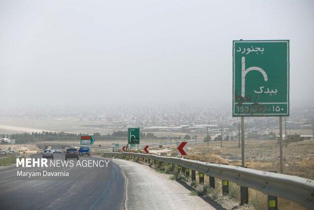 نفس‌های بجنورد به شماره افتاد؛ گردوغبار مهمان ناخوانده خراسان شمالی