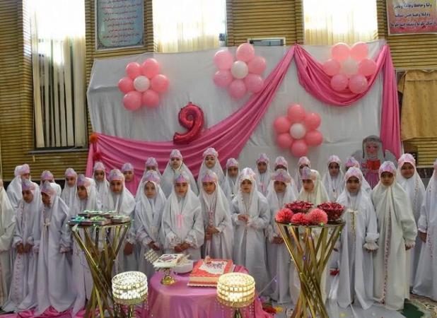 آغاز فصل بندگی در دلبران؛ جشن تکلیف دختران با رنگی از ایمان و شادی