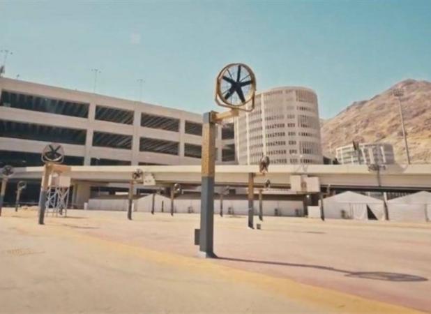 نصب ۲۰۰ پنکه مه‌پاش در مسیر منتهی به جمرات