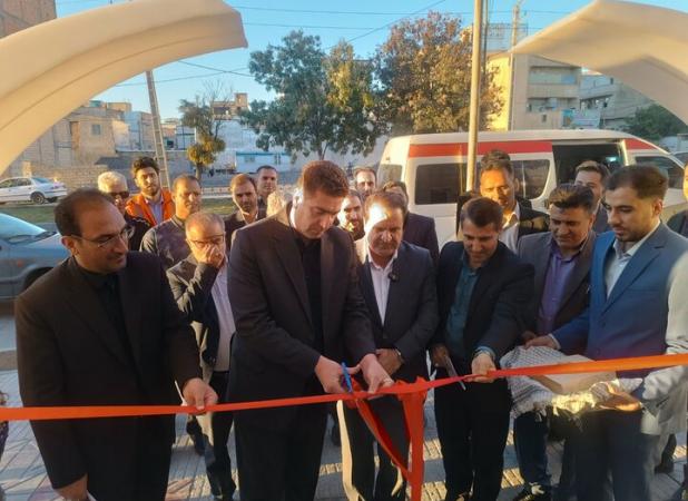 بهره برداری از درمانگاه ایثار ایلام