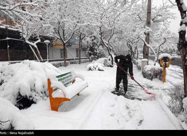 هواشناسی ایران ۱۴۰۲/۱۲/۰۱؛ بارش برف و باران در ۱۶ استان