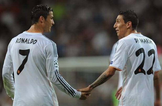 دی‌ماریا: رونالدو حرفه‌ای‌ترین بازیکنی است که دیده‌ام