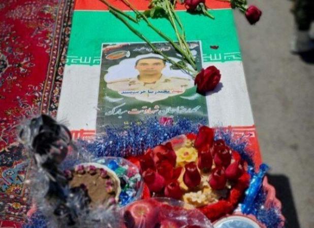 تشییع باشکوه پیکر مطهر شهید «محمدرضا حریت پسند» در قروه