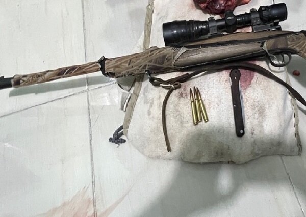 دستگیری متخلف شکار و صید در حاجی آباد