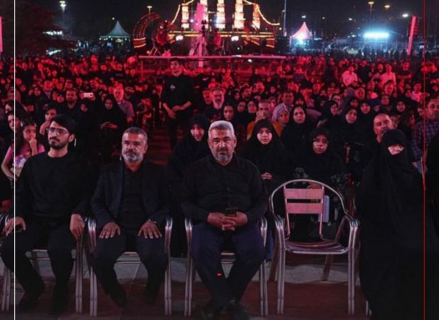 زینب سلیمانی در مراسم میدان آزادی حاضر شد