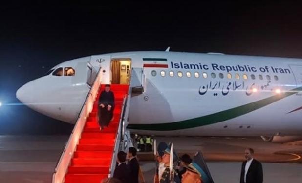 رئیس جمهور وارد آستانه پایتخت قزاقستان شد