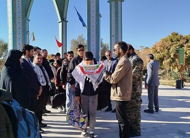اعزام ۴۵ دانش‌آموز بردسکنی به مناطق عملیاتی دفاع مقدس