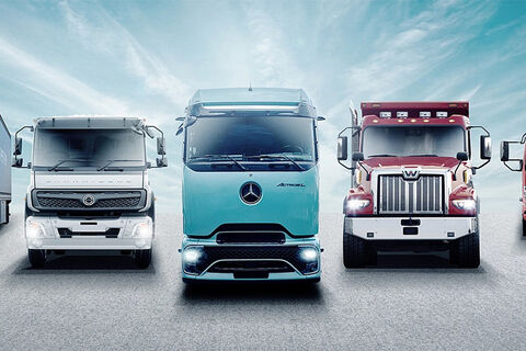 سه بازار بزرگ کامیون‌ در جهان
