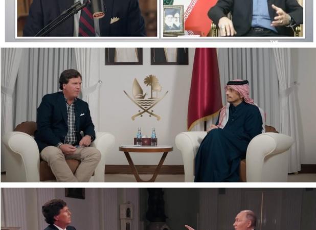 دکور نامناسب محل گفتگوی پزشکیان با تاکر کارلسون