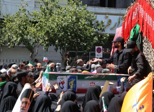 مراسم تشییع پیکر مطهر شهید اقتدار «سید حسن حسین نژاد» در مشهد