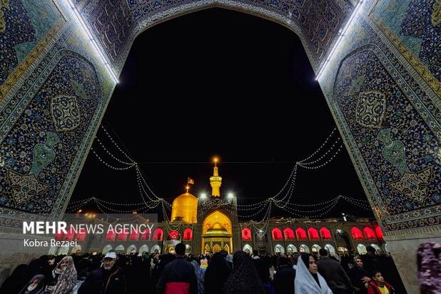 شاهرودی‌ها عشق به امام حسین(ع) را در جوار امام رضا(ع) فریاد زدند