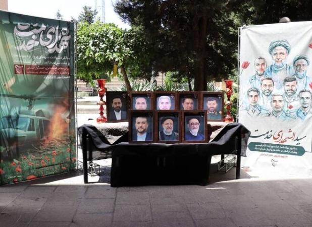 مراسم سالگرد شهید رئیسی و شهدای خدمت در وزارت میراث‌فرهنگی برگزار شد