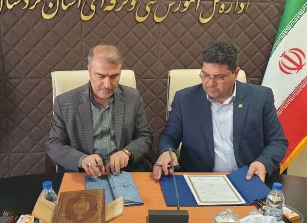 امضای تفاهم‌نامه طرح «همنوا» بین فنی و حرفه‌ای و آموزش و پرورش کردستان