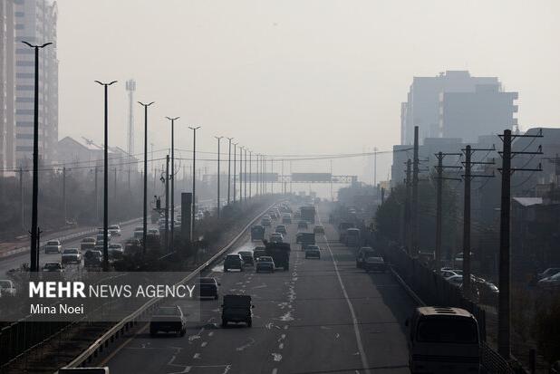 تداوم وضعیت نارنجی و آلودگی هوا در تبریز