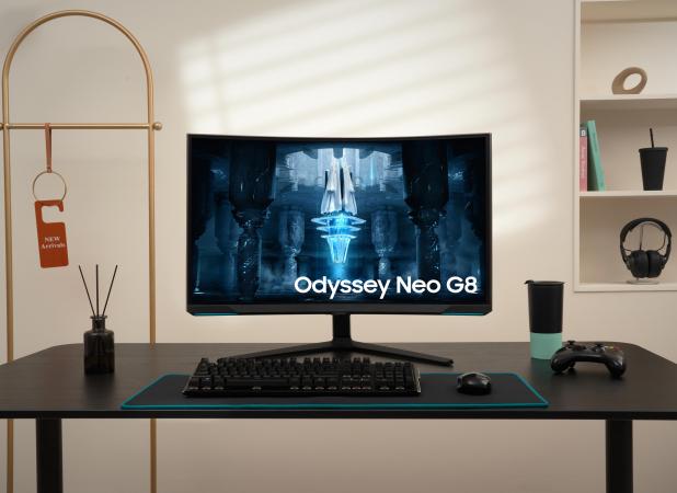 سامسونگ سریع‌ترین مانیتور 4K جهان را رونمایی کرد