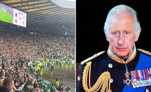 بعد از لیورپول نوبت به هواداران سلتیک رسید/ تاج را بر سر قهرمان بگذارید نه پادشاه +عکس