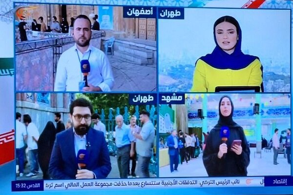 گزارش زنده خبرنگاران المیادین از تهران، مشهد و اصفهان