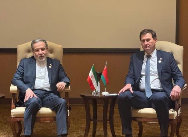 دیدار عراقچی با وزیر امور خارجه بلاروس