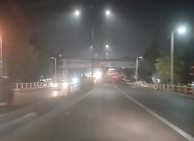 غبار آلودگی بر فراز تبریز