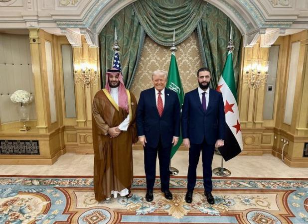 پیام‌های مهم دیدار «ترامپ» و «الجولانی» در ریاض