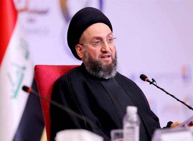 دیدار سید عمار حکیم با دبیر شورای عالی امنیت ملی