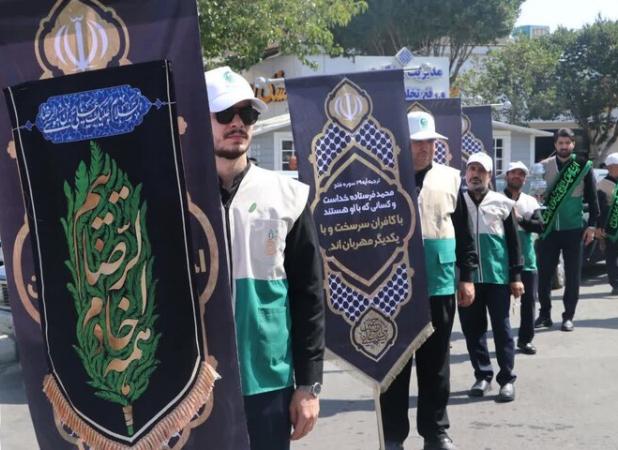 مراسم تعزیه به مناسبت سالروز شهادت امام رضا(ع) در فراهان