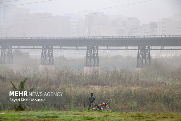 هوای ۱۶ شهر خوزستان در وضعیت قرمز و نارنجی