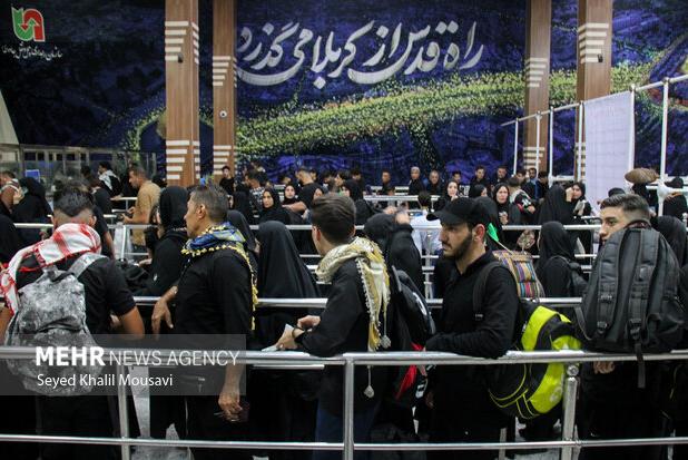 عبور تردد زائران اربعین در خوزستان از نیم میلیون نفر؛ حرکت روان است
