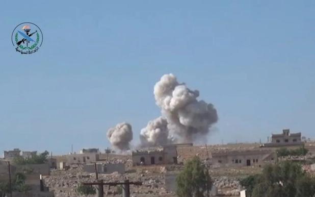 هلاکت ۳۰۰ تروریست در کمین جبل زین العابدین حماه و ادامه درگیری‌ها در ادلب و حلب