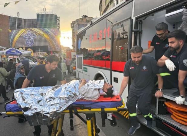 خدمت‌رسانی اورژانس استان تهران در اجتماع بزرگ امام رضایی‌ها