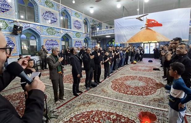 عزاداری مردم روستای‌های استان سمنان در غم شهادت حضرت زهرا (س)